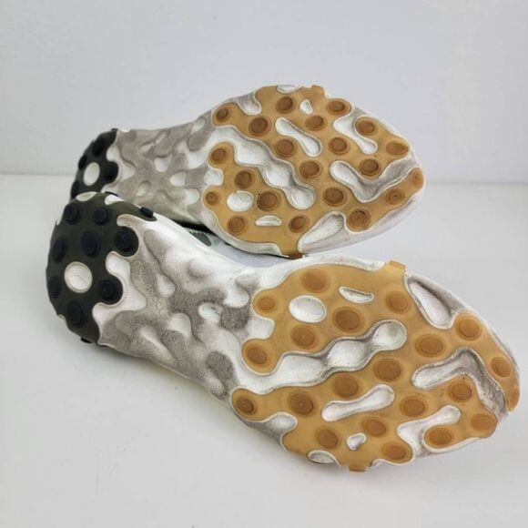 Nike Men's React Element 55 Spruce Aura Volt Athletic Sneakers Shoes Gray Size 8 - Picture 7 of 8